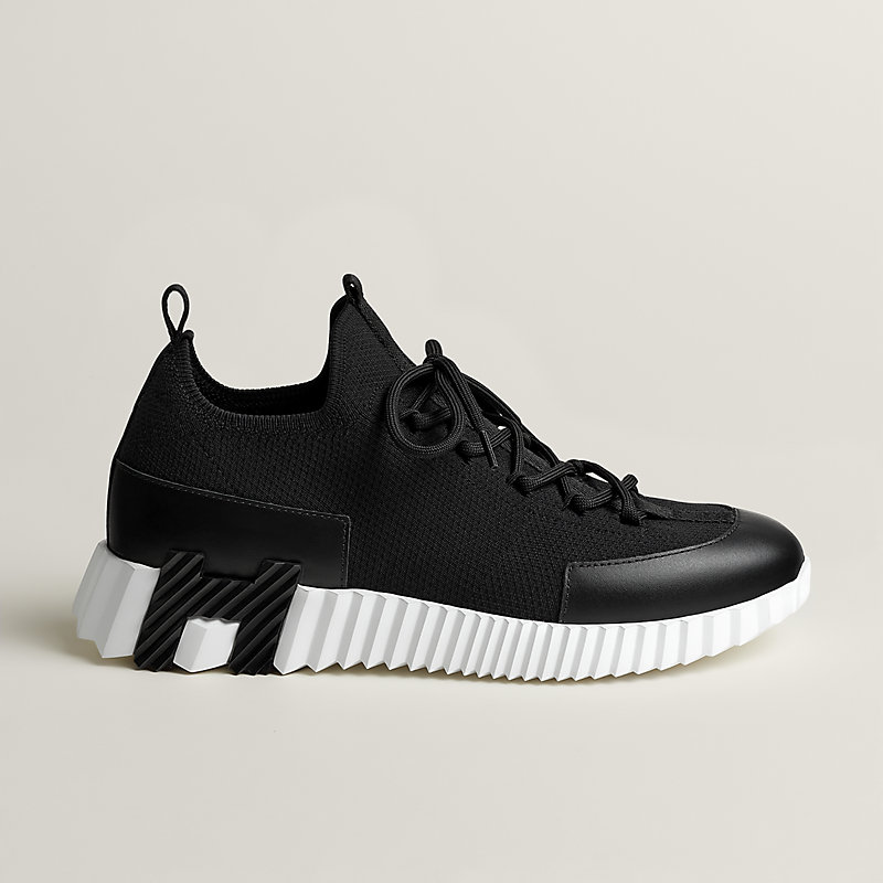 timelessなブラック【HERMES】slip-on Lift soblack スニーカー Lift slip-on sneaker | Hermès Australia